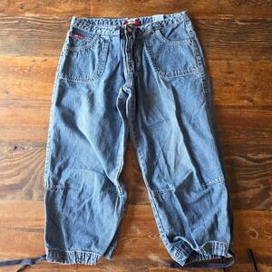 UNIONBAY Blue Denim Capris